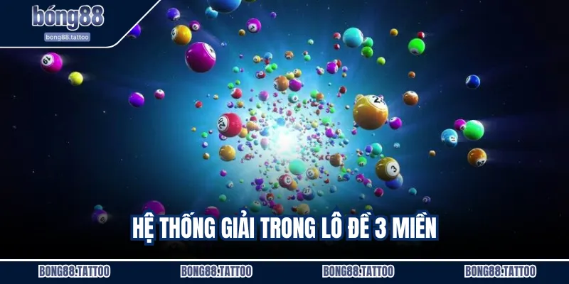 Hệ thống giải trong lô đề 3 miền