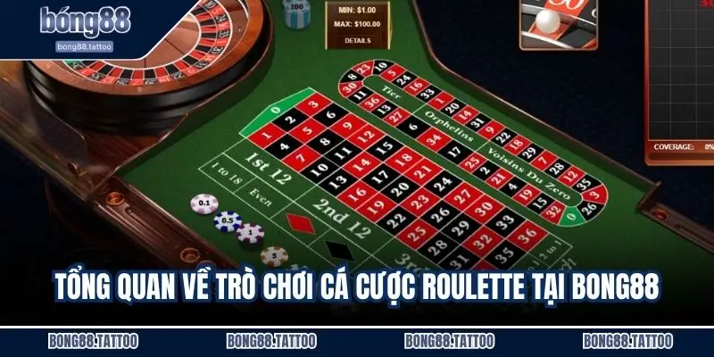 Tổng quan về trò chơi cá cược Roulette tại Bong88
